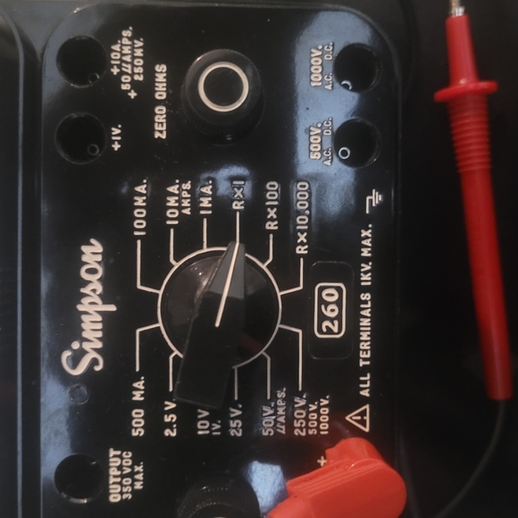 Relay protected analog multimeter - Picture 2 of 3